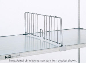 Metro Super Erecta 8" High Shelf Divider for Solid Shelves