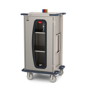 Metro CaseVue Surgical Case Carts with Solid Doors, 45.5