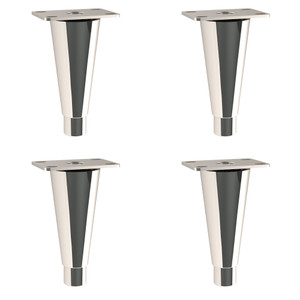 Metro C5-SSLEGS 6" Stainless Steel Legs Upgrade for C5 9, 8, 6, 4, 3, and 1 Series Cabinets