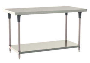 Metro TableWorx Performance Work Table, Type 304 Stainless Steel 