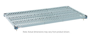 MetroMax Q Plastic Industrial Shelf with Grid Mat
