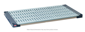 MetroMax 4 Plastic Industrial Shelf with Grid Mat