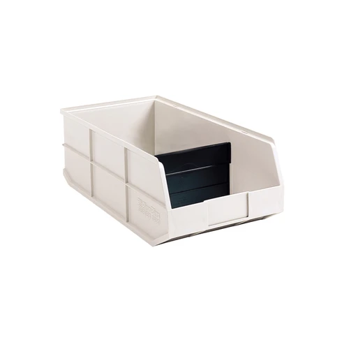 Metro MB30348T Large Stacking Supply Bin, Beige, 20.5" x 8.25" x 7"