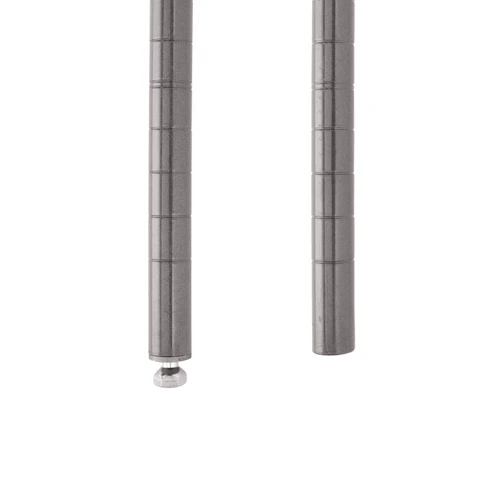 Metro Super Erecta SiteSelect Industrial Wire Shelving Post, Metroseal Gray Epoxy