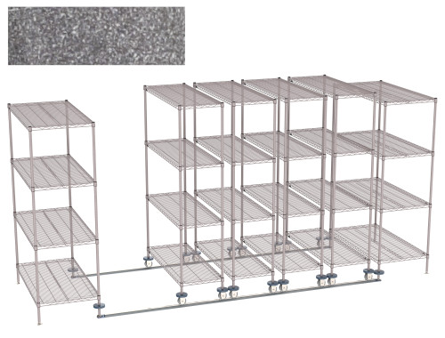 Sliding Storage Shelves, Sliding Wire Shelving in Stock - ULINE