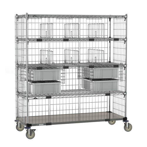 Metro Super Adjustable Super Erecta Deluxe Par Level Carts