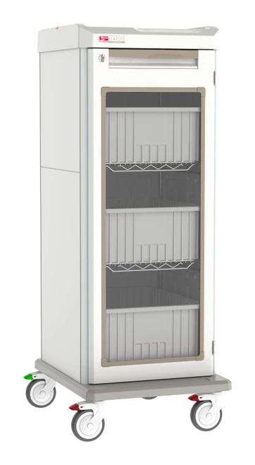 Metro SXRSIVSTOR Starsys Secure IV Cart, Single-Wide