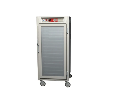 Metro C5 6 Series Insulated Holding Cabinet, 3/4 Height, Full Length Clear Door