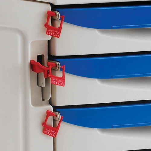 Metro Individual Drawer Seal Lock Bars for Flexline and Lifeline Carts