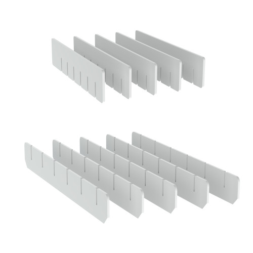 Metro Additional Long and Short Egg Crate-Style Dividers for Flexline and Lifeline Drawers