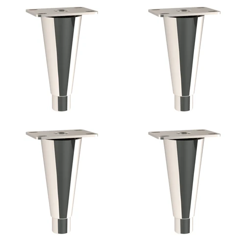 Metro C5-SSLEGS 6" Stainless Steel Legs Upgrade for C5 9, 8, 6, 4, 3, and 1 Series Cabinets