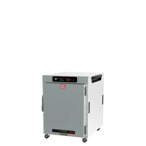 Metro HotBlox Wide 8-Pan Insulated Undercounter Holding Cabinet with Solid Door