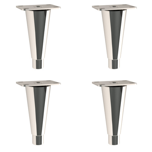 Metro HBC-6LEGS 6" Stainless Steel Legs Upgrade for HotBlox Cabinets