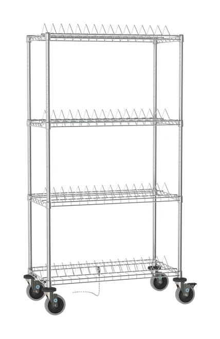 Metro ESD Safe Super Erecta SMT Reel Storage Wire Shelving Cart