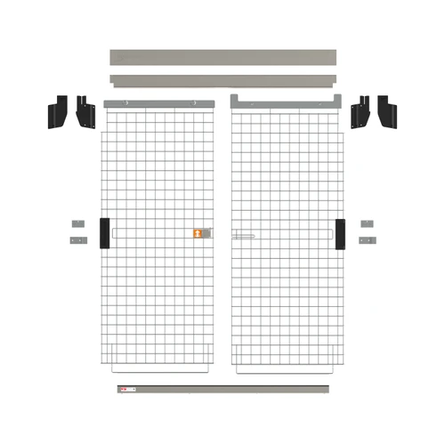 Metro SlideSecure Sliding Door Security Shelving Retrofit Kit