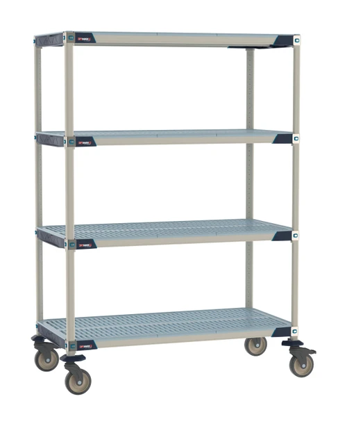 MetroMax i Industrial Mobile Plastic Shelving Units