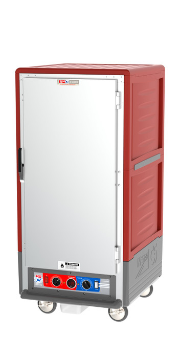 Metro C5 3 Series Insulated Holding/Proofing Cabinet, 3/4 Height, Full Length Solid Door