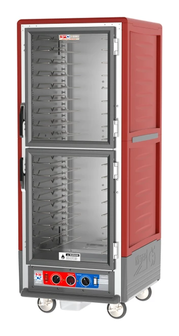 Metro C5 3 Series Insulated Holding/Proofing Cabinet, Full Height, Dutch Clear Doors