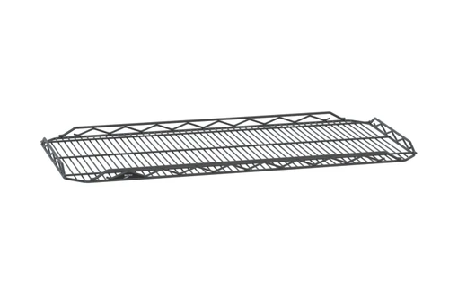 Metro qwikSLOT Drop Mat Wire Display Shelf, Smoked Glass