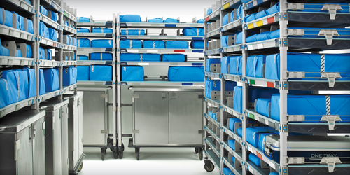 Optimize Sterile Processing Storage with MetroMax Polymer Shelving Optimize Sterile Processing Storage with MetroMax Polymer Shelving