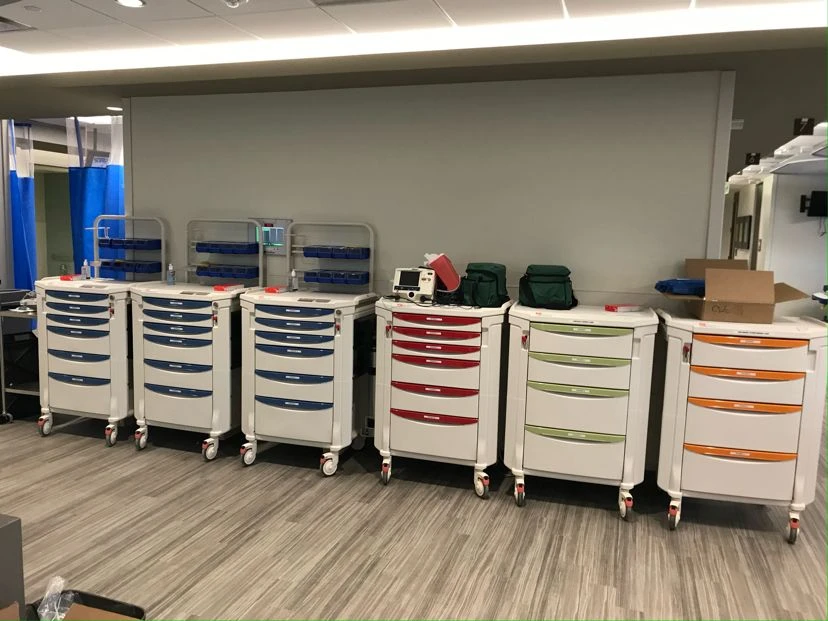 Metro Flexline anesthesiology carts Metro Flexline anesthesiology carts