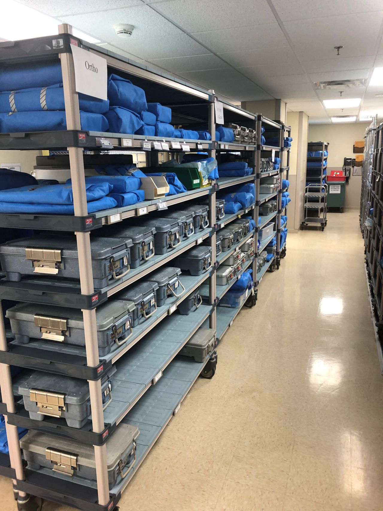 Blue Wrap or Rigid Containers for Sterile Storage? Metro