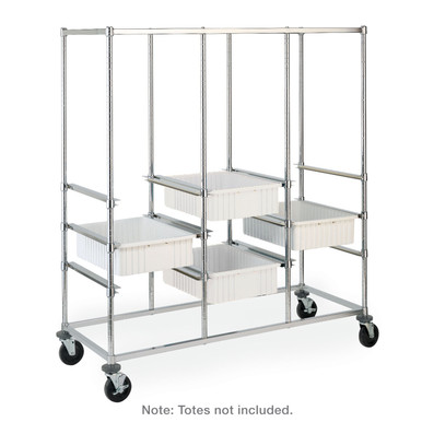 Metro Triple-Bay Tote Racks - Metro