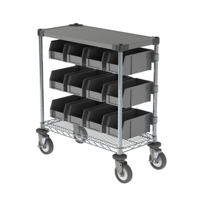 Metro CR1430CC Condiment Cart
