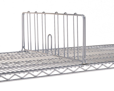 3H x 17L Metal Shelf Divider for 17D Shelf