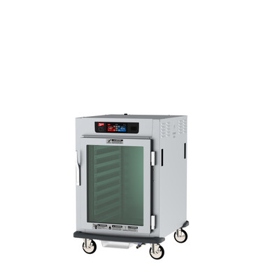 Metro C5 9 Series Controlled Humidity Heated Holding and Proofing Cabinet, 1/2 Height, Full Length Clear Door