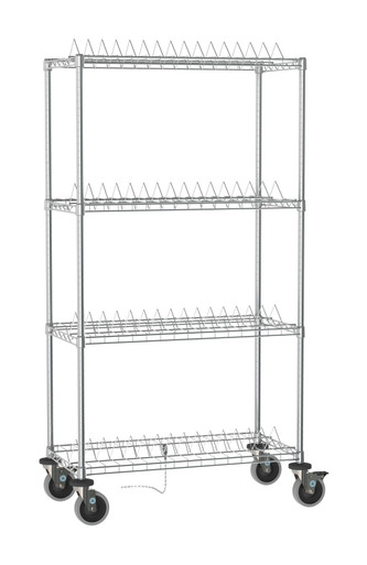 Metro ESD Safe Super Erecta SMT Reel Storage Wire Shelving Cart