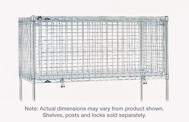 Metro Super Erecta Security Module, Chrome - Metro