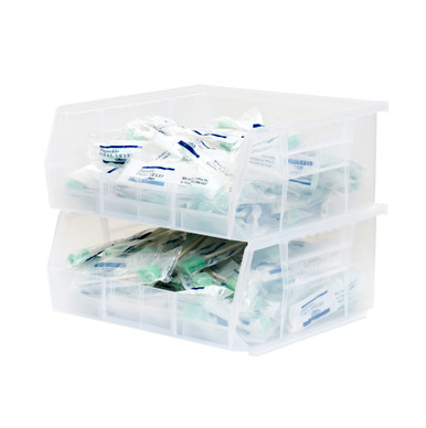 Teal Small Plastic Storage Bin, 1 - Metro Market