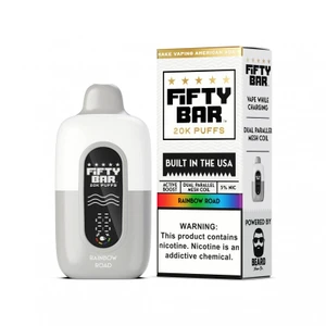 StrawLemonGrape by Fifty Bar 5% 20K