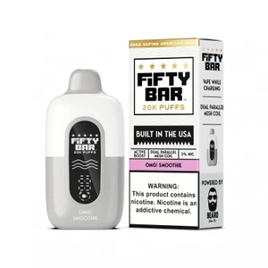 Frozen Orange Mango Pear Smoothie by Fifty Bar 5% 20K