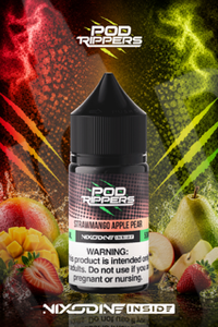 30ml | Strawmango Apple Pear Salt by Pod Rippers