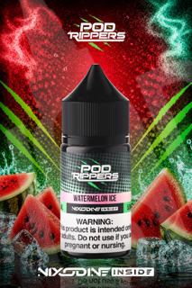 30ml | Watermelon ICE Salt by Pod Rippers