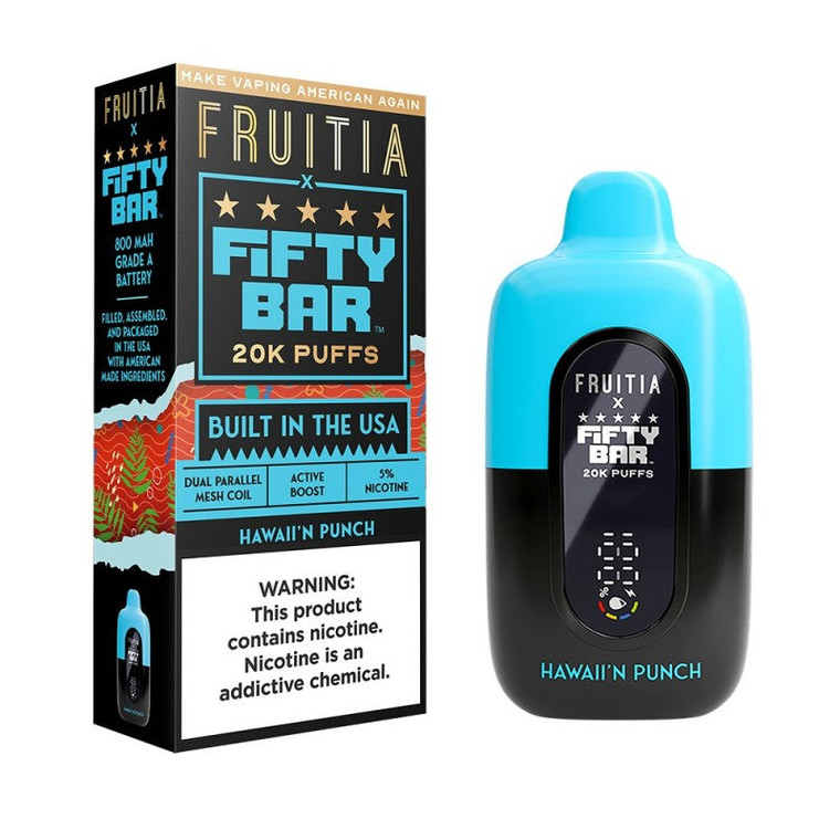 Fruitia Island Punch by Fifty Bar 5% 20K