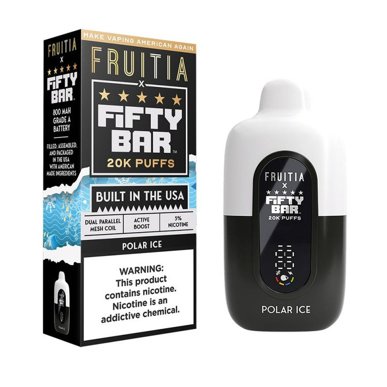 Fruitia Polar ICE by Fifty Bar 5% 20K