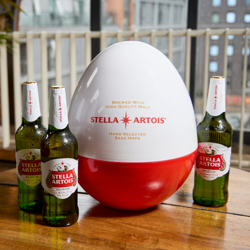 Giant Stella Artois Themed Fillable Egg