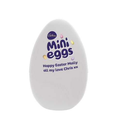 Large Mini Eggs Themed Fillable Easter Egg