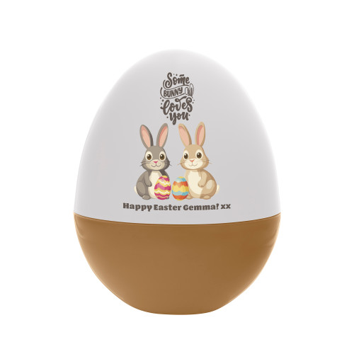 Giant Bunnies Themed Fillable Easter Egg