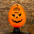 Giant Pumpkin Themed Halloween Fillable Plastic Egg