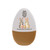 Large Bunnies Themed Fillable Easter Egg