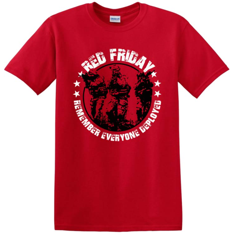 R.E.D. Friday T-Shirt - Airborne & Special Operations Museum Store