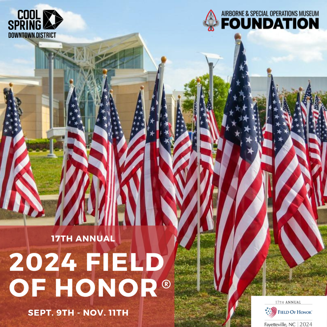Field of Honor 2024 Airborne & Special Operations Museum Store