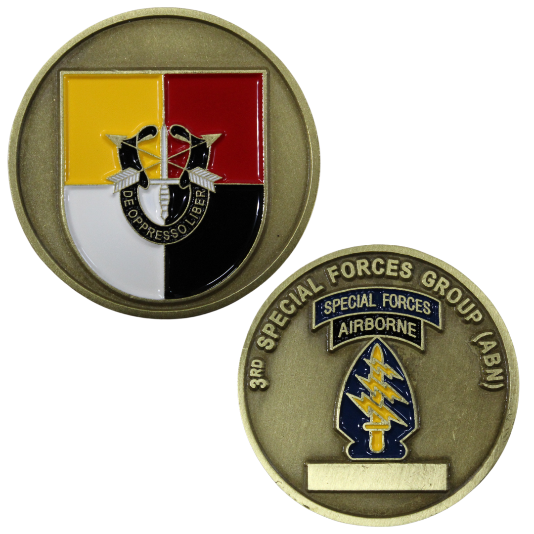 3rd SF Group Challenge Coin - Airborne & Special Operations Museum