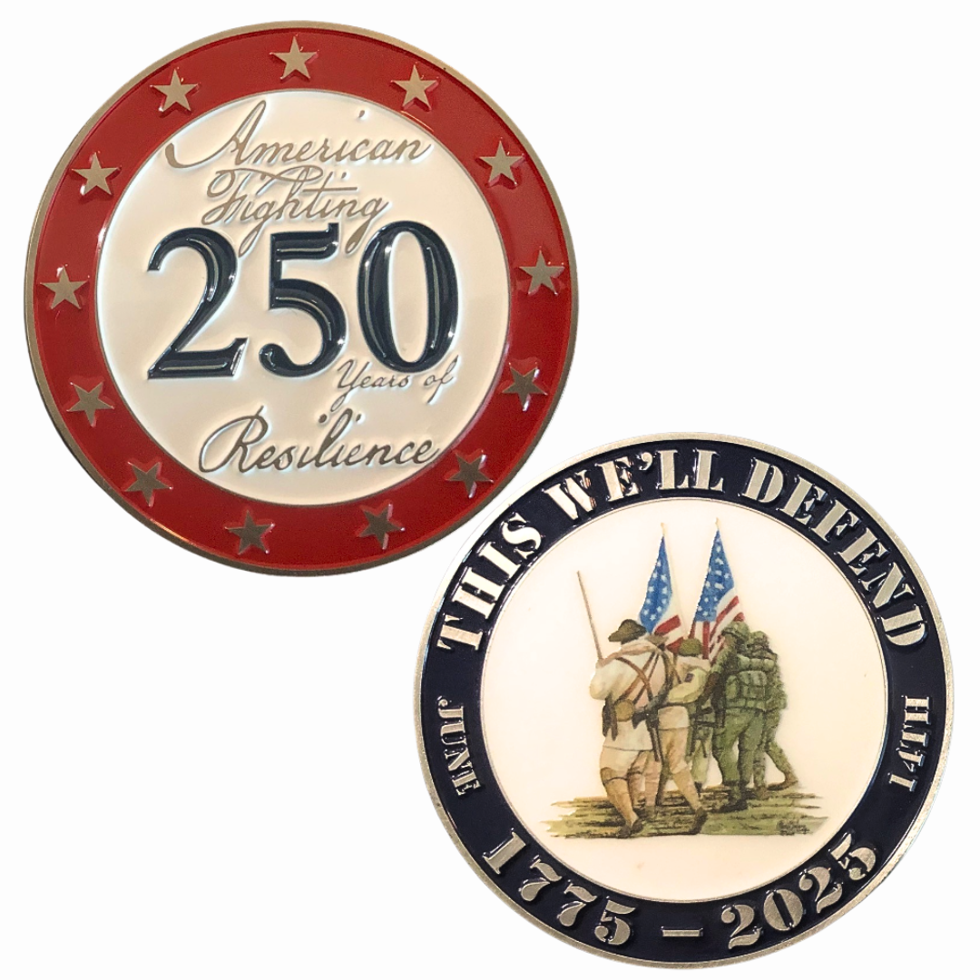 250th Army Challenge Coin - Airborne & Special Operations Museum Store