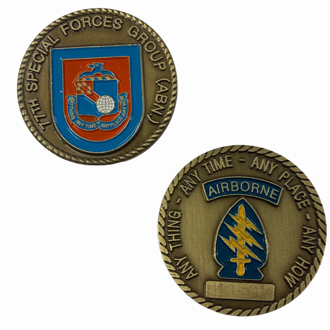 77th SF Group Coin - Airborne & Special Operations Museum Store