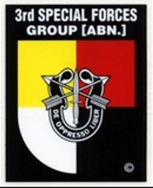 3rd SF Group ABN Decal